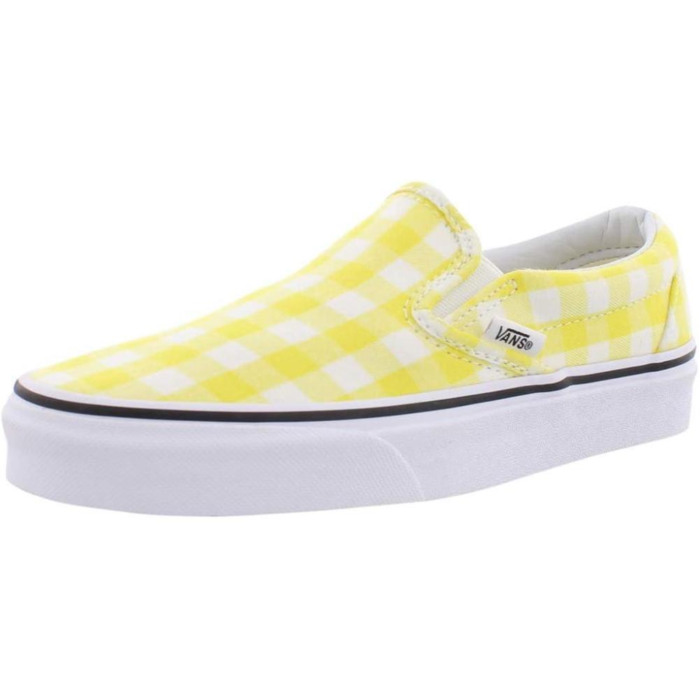 image:imageVans Mens Classic SliponGingham Blazing Yellow True White