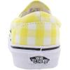 Vans Mens Classic Slip-on(Gingham Blazing Yellow True White)