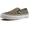 Vans Mens Classic Slip-on(Mini Leopard Suede Marshmall)