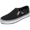 Vans Mens Classic Slip-on(Canvas Black/White)