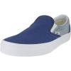 Vans Mens Classic Slip-on(Chambray Canvas True Navy)