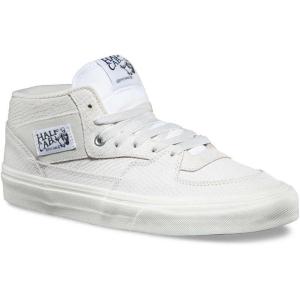 Vans Mens Classic Slip-on(Snake Blanc De Blanc Bl)