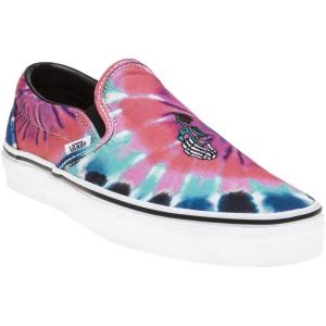 Vans Mens Classic Slip-on(Tie Dye Multi True White)